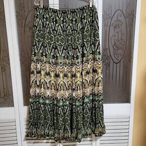 CB Established 1962 Ladies Gypsy Maxi Multicolor Skirt